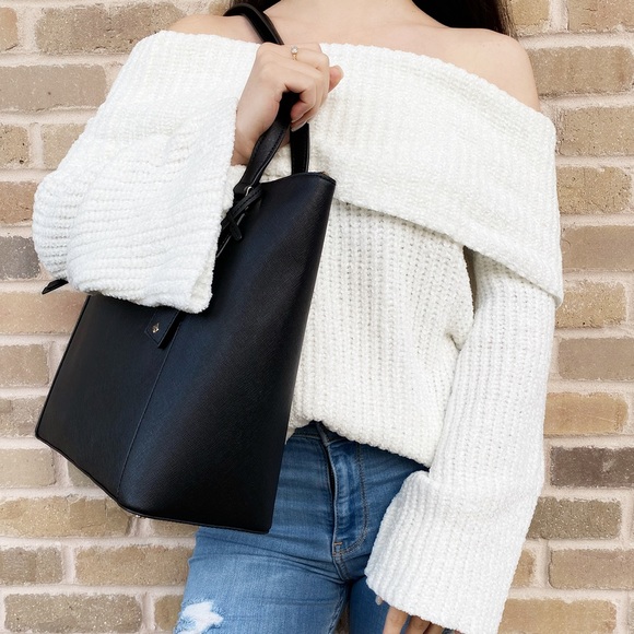 Gaby’sBags👜💕-Kate spade large tote black - Picture 3 of 5